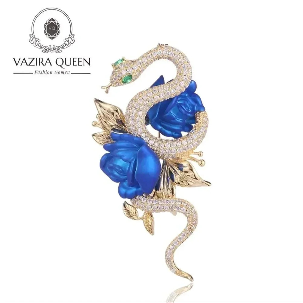 VQ Snake Brooch
